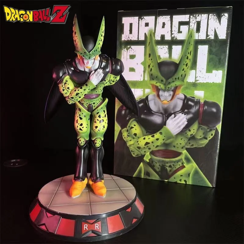 30cm Dragon Ball Z Anime Figure Cell Figure Fc Figurine Dbz Action  Statue Collectible Model Doll Decoration Pvc Toy Kid Gifts