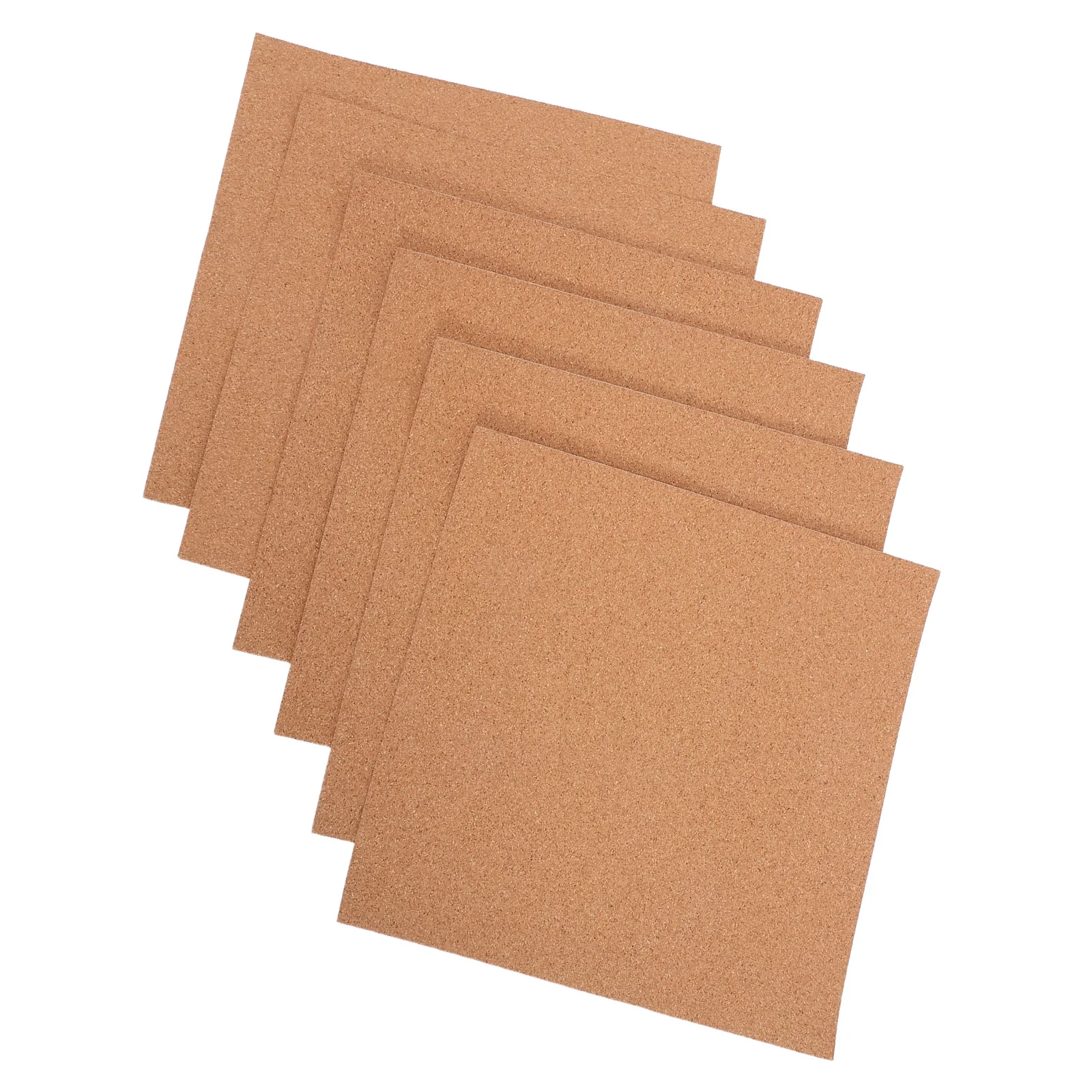 

6 Rolls Self Adhesive Cork Board Roll Thick Peel Stick Cork Sheet for Walls Bulletin Board Photo Display Office Memo DIY Crafts