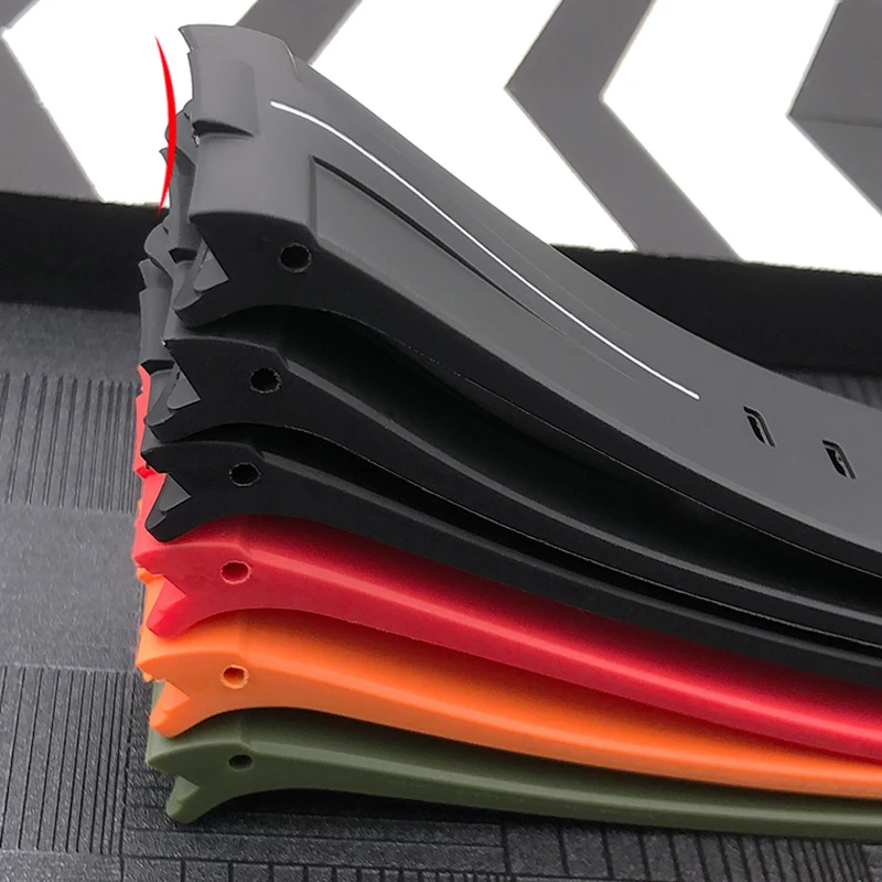 21mm 22mm 23mm 24mm New Rubber Watchband for SEIKO 5 Longines Hydroconquest Casio Omega Planet Ocean Silicone Watch Strap view 4
