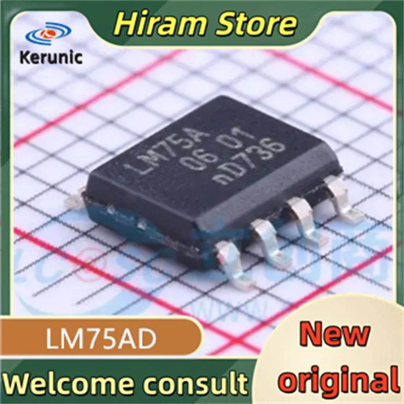 10PCS LM75A New and Original LM75AD LM75