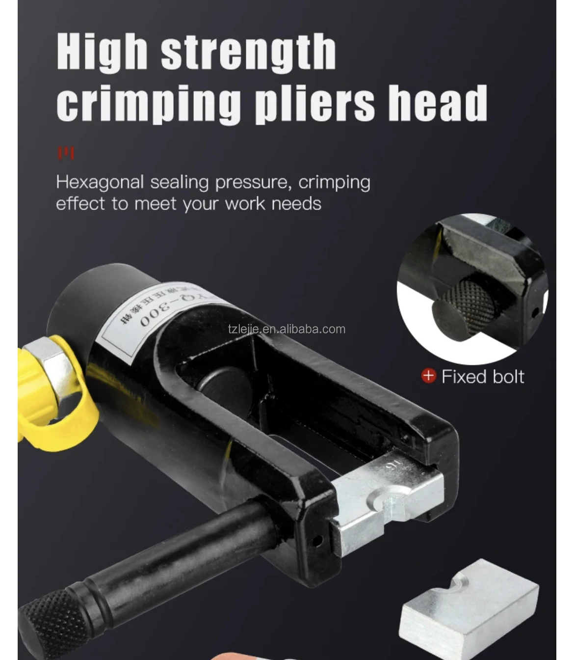 Herramienta de prensado de tubos de cobre hidráulicos de unidad dividida FYQ-500 rango de prensado 50-500MM2 alicates de prensado hidráulicos separados