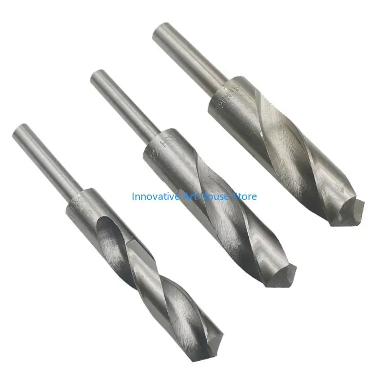E1PC Multifunctional Cobalt Drill Bit 14mm-30mm with Round Shank Suitable for Portable Drill Chucks Efficient Chip Evacuation