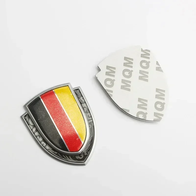 3D Metal Car Sticker Italy France Germany England America Flag Emblem Badge Decals For BMW Audi Honda Opel Lada Toyota Chevrolet view 5