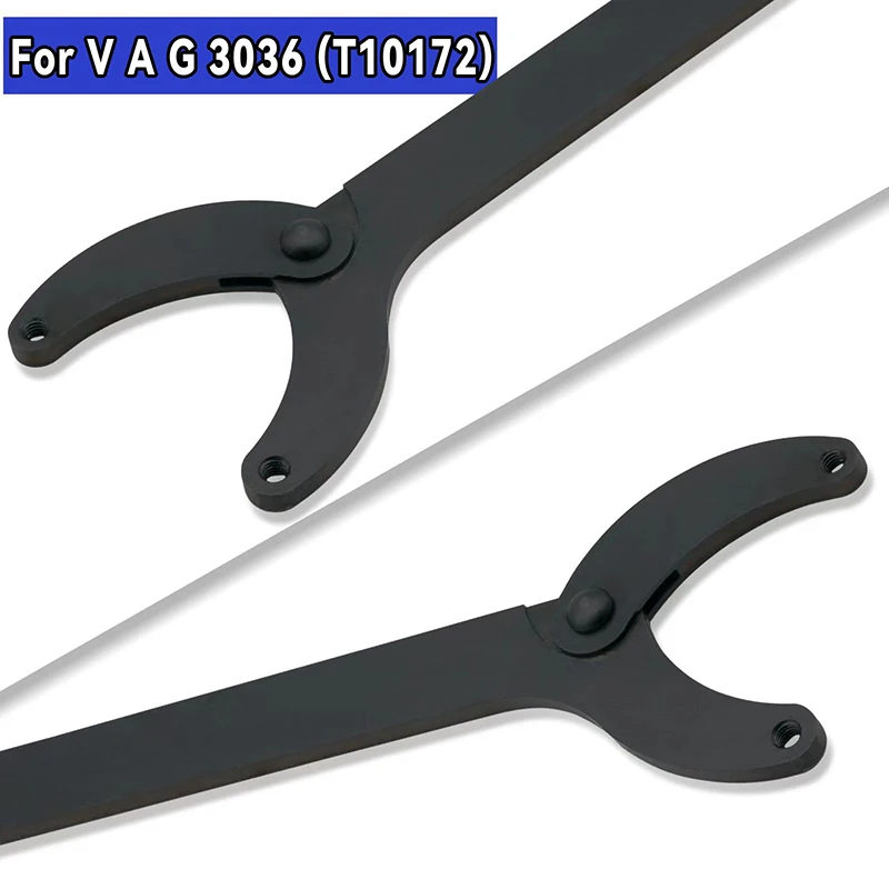 Timing Locking Sprocket Adjustable Wrench Belt Change,Engine Pulley Holder Tool Kit for Camshaft for VW Golf VAG 3036 for T10172