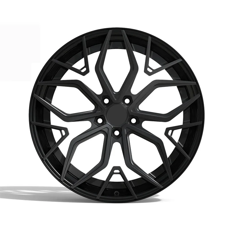 Borui Factory Professional 6061-T6 Aluminum Alloy Chromed Monoblock Forged Wheel One Piece Racing Car Wheels