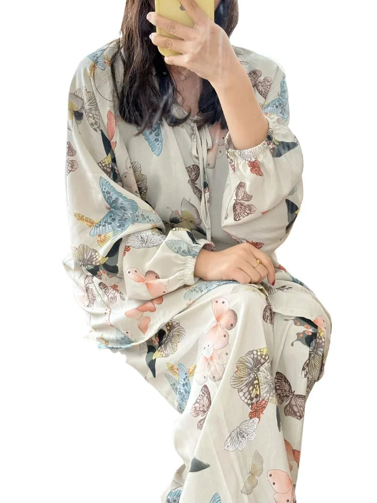 

Plus Size Pijama Pajama Sets Women Pajama Pyjama Pour Femme Women's Pajamas Ensembles Nightgowns Sleepwear Clothing Set Trouser