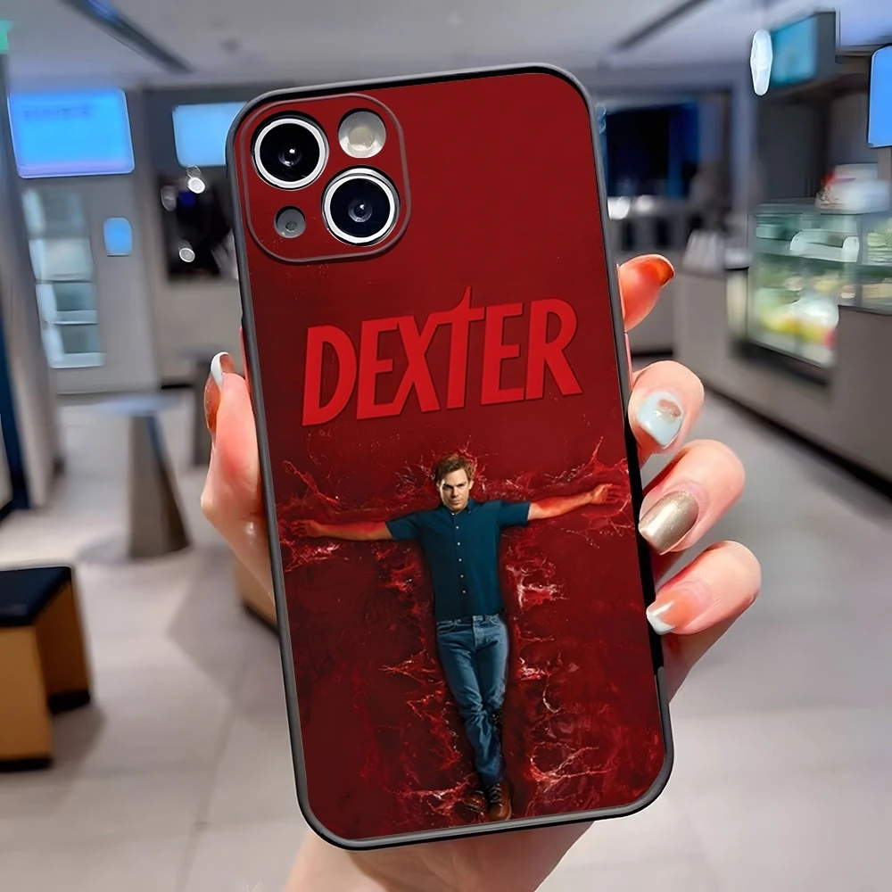 Dexter Morgan TV Phone Case For IPhone 15 Plus 14 Pro Max 13 11 12 Mini Xs X Xr 7 8 Plus Se Matte Translucent Back Cover