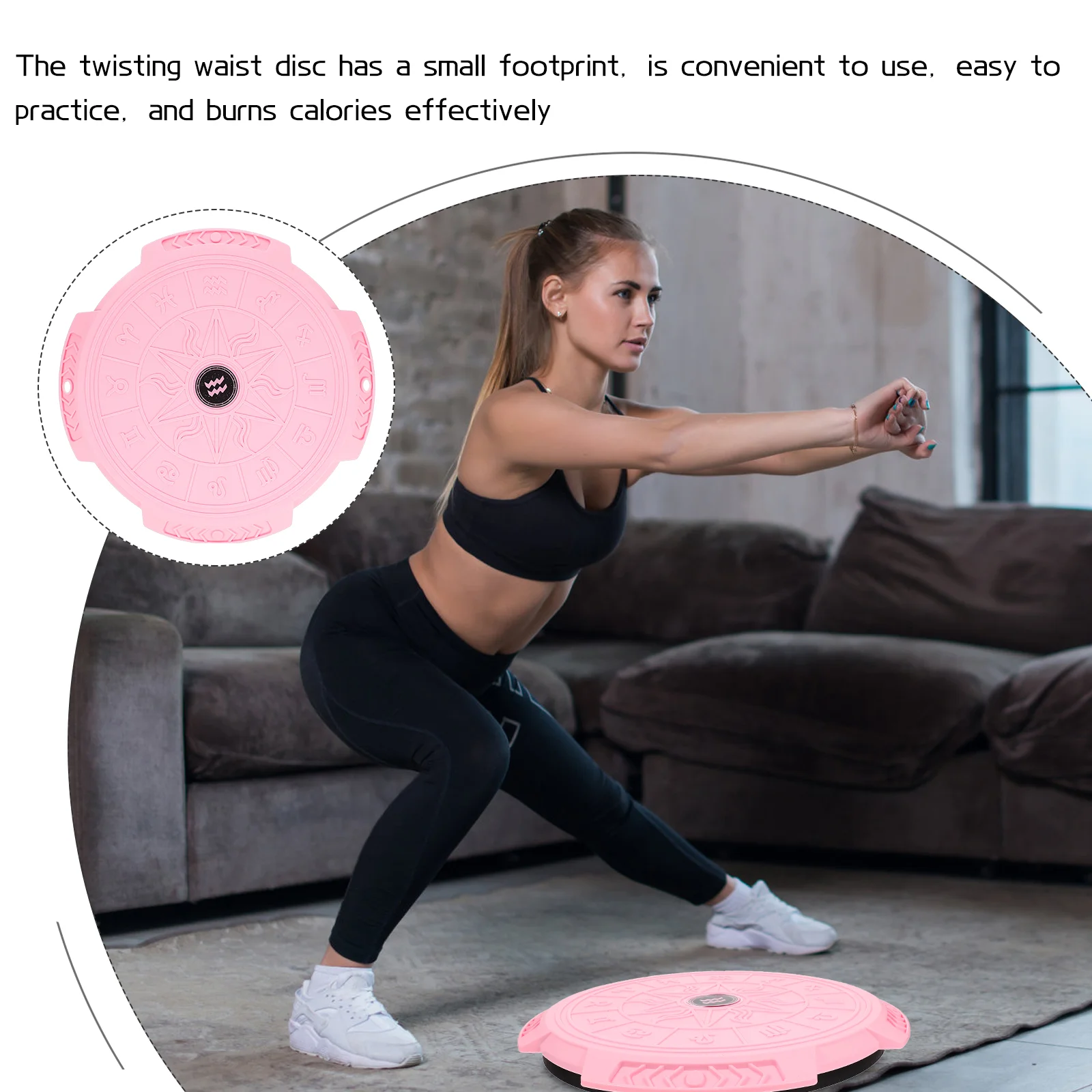 Waist Slimming Rotating Board Female Twisters Equipment Twisting Body Disc Fitness Machine Plate