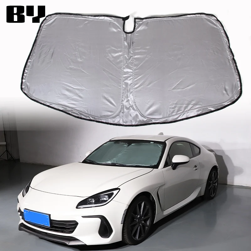 

Car Windshield Sunshade Reflective Sunshade Car Interior Protective Sunshade Fits For Subaru BRZ 2022 2023 2024 Accessories