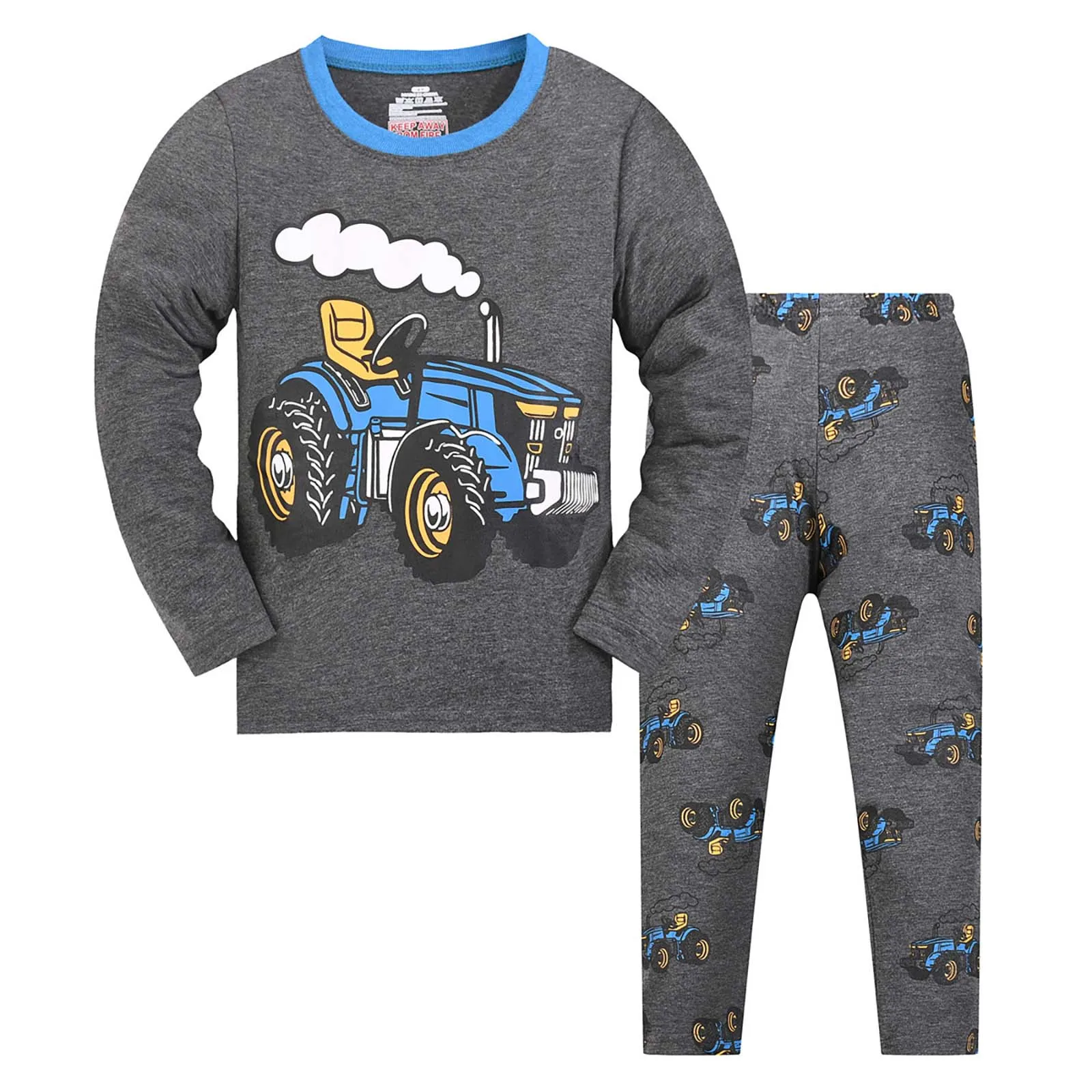 

Sleepers Baby Boy Toddler Kids Boys Pajamas Car Print Cotton Kids 2 Piece Long Sleeve Sleepwear Clothes Children Clothes