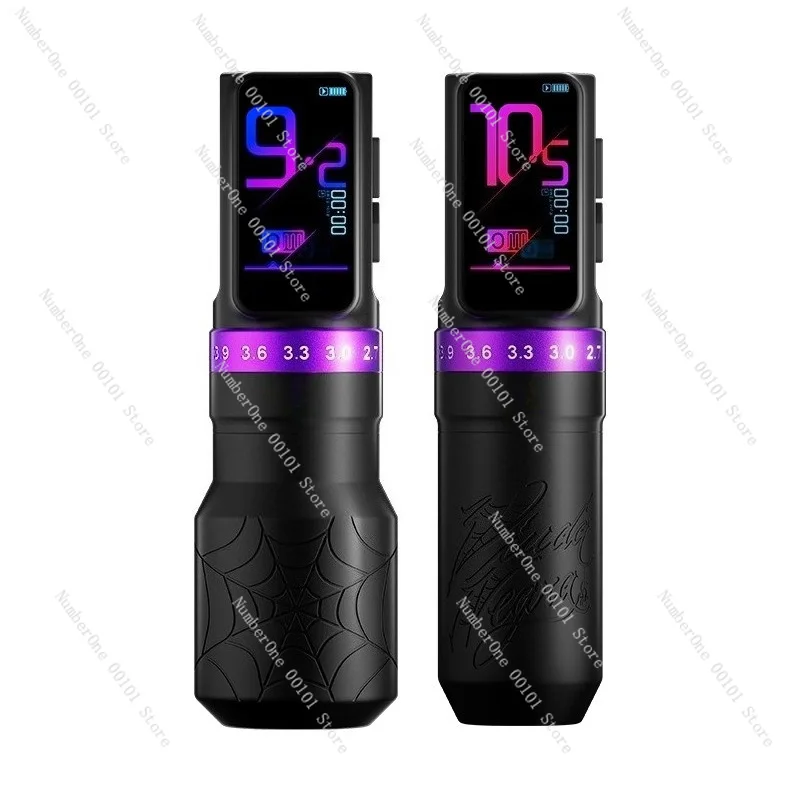 Dual Mode Wireless Tattoo Pen 10 Hours Battery Life, Soft Hard Rotary Machine for Tattoo Artists Professional Use