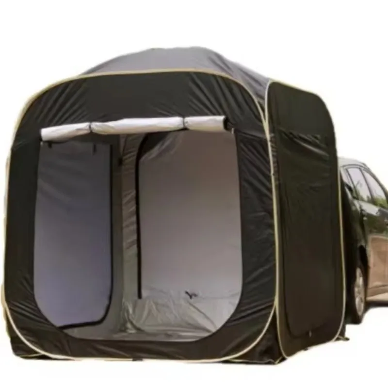 Self-Driving SUV Outdoor Camping Tent with  Pop-Up Anti-Mosquito Sunshade Oxford Fabric One Bedroom Structure for Tours