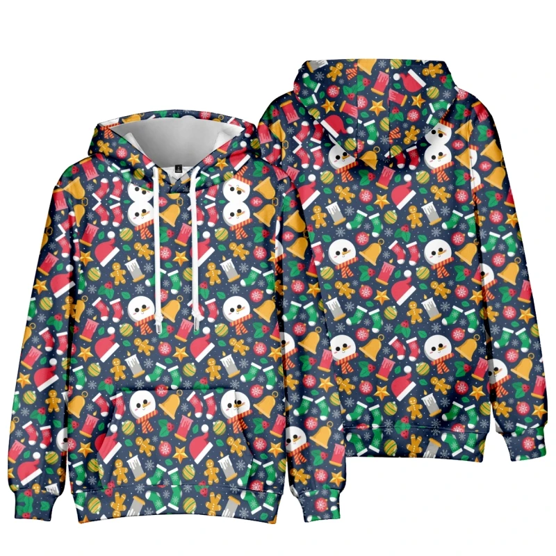 New Christmas sweater Hoodie Long Sleeve Kids Men Women Hoodies Mexico Holiday Sweatshirts Unisex Hip Hop Streetwear Jacket