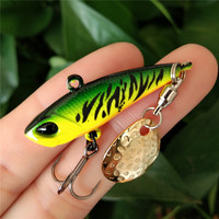 TSURINOYA Fishing Lure Pencil Sinking Hard Lure VIB Spinner Tail Popper Wobbler Hard Fishing Lure MT12 12g 17g