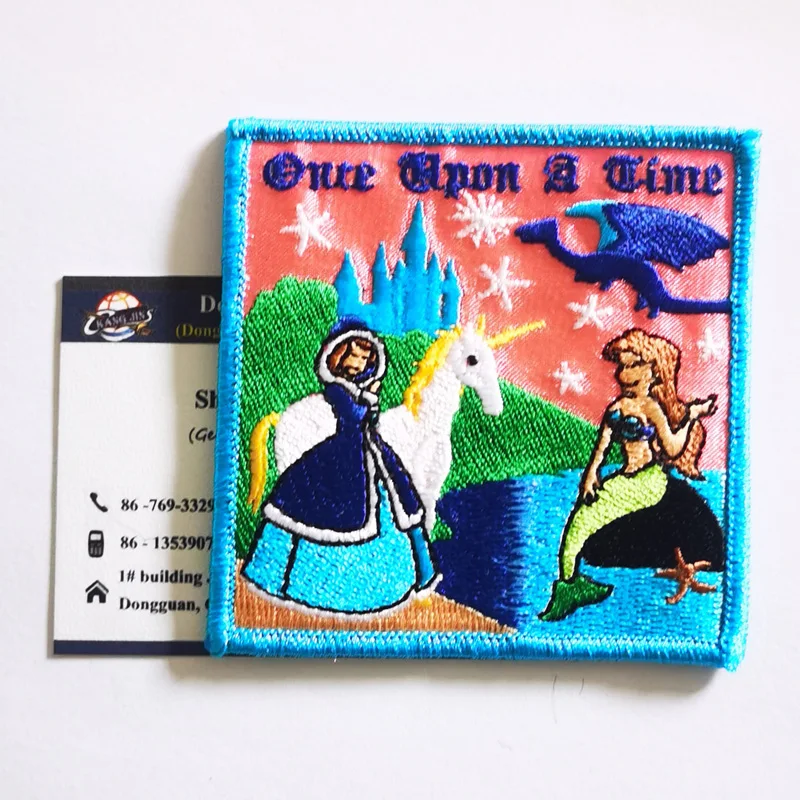 Once Upon A Time Patch, the Little Mermaid Patch is great for dances, camps, meetings, and fun activities at home