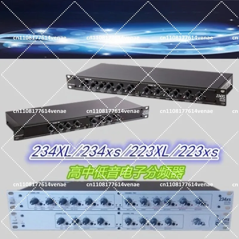 Pro Audio Electronic Crossover 2-Way 3-Way Frequency Divider Speaker Management