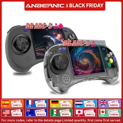 ANBERNIC RG ARC Retro Games RK3566 4.0INCH 640*480 Handheld Game Console Emulator LINUX Android System 3500mAh Children's Gifts