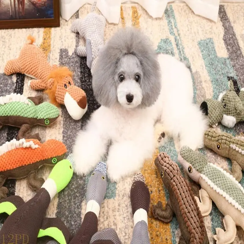 12PD Interactive Reward Molars Dog Toy with Sound Discourage Destructive Behavior Pet Dog Teething Toy Teeth Cleaning