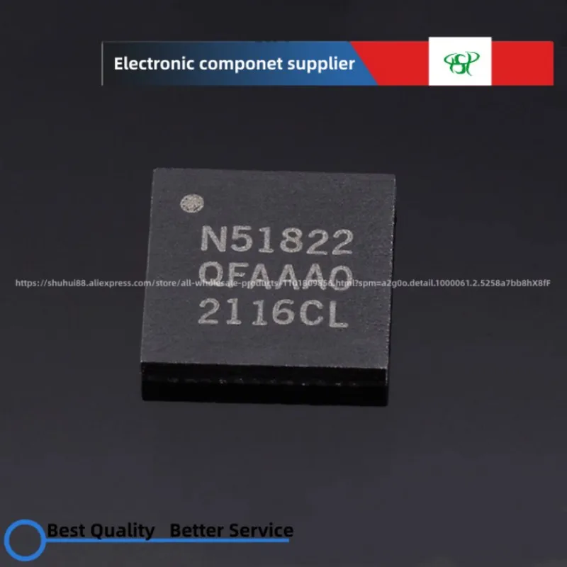 

10pcs NRF51822-QFAA NRF51822-QFAA-R QFN48 Radio frequency chip