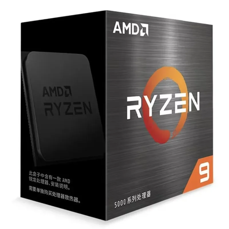 AMD New Arrival Ryzen 9 5900X CPU Unlocked Desktop Processor with 12 Core 24 Thread Support Socket AM4 X570 B550 Motherboard