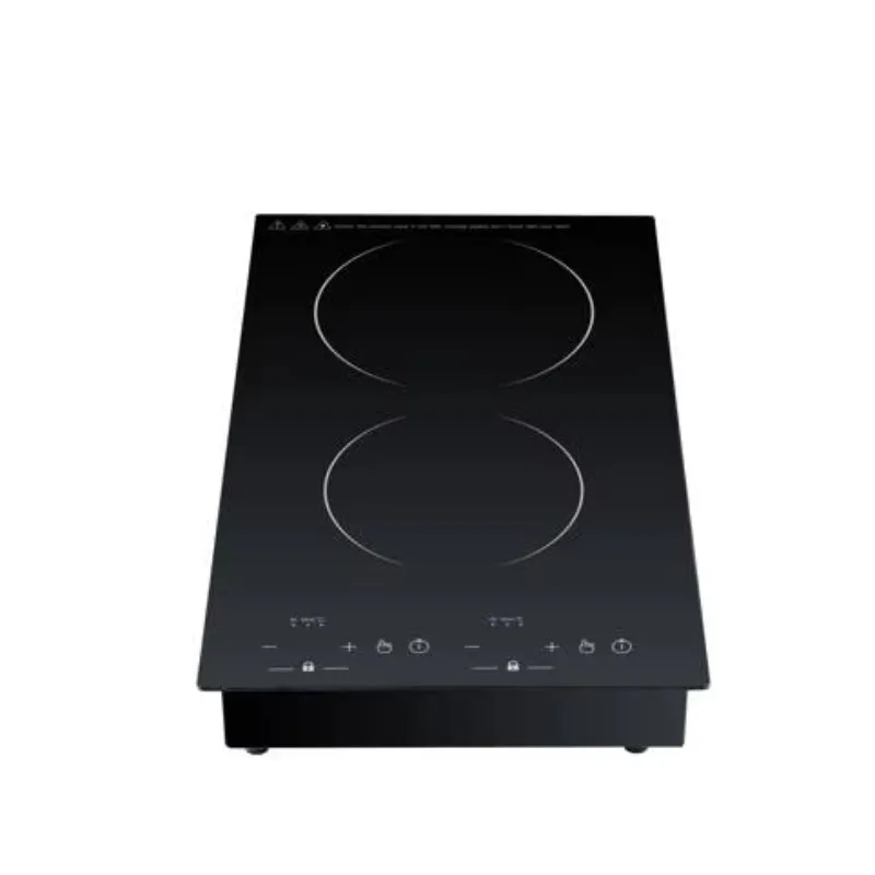 Kitchen Appliance Induction Hob 1800+1800W Built in 2 Burner Induction Cooker