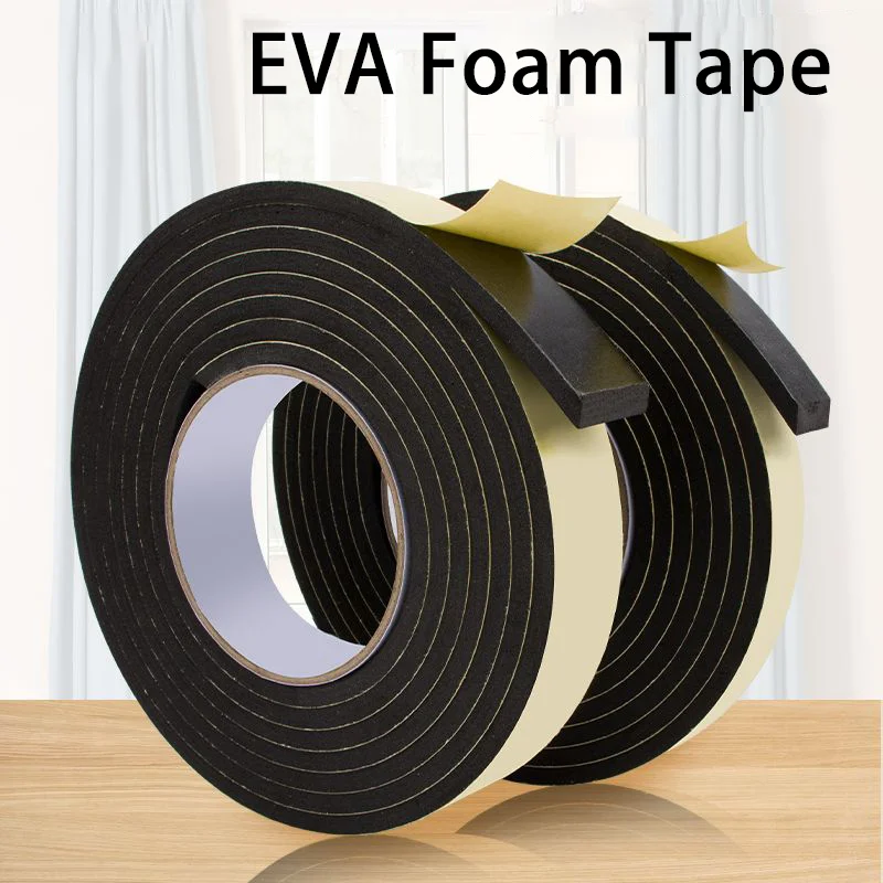 High-Adhesion EVA Foam Tape - Single-Sided, Crash and Shock Resistan Weatherproof Bonding Solution for Industrial Applications
