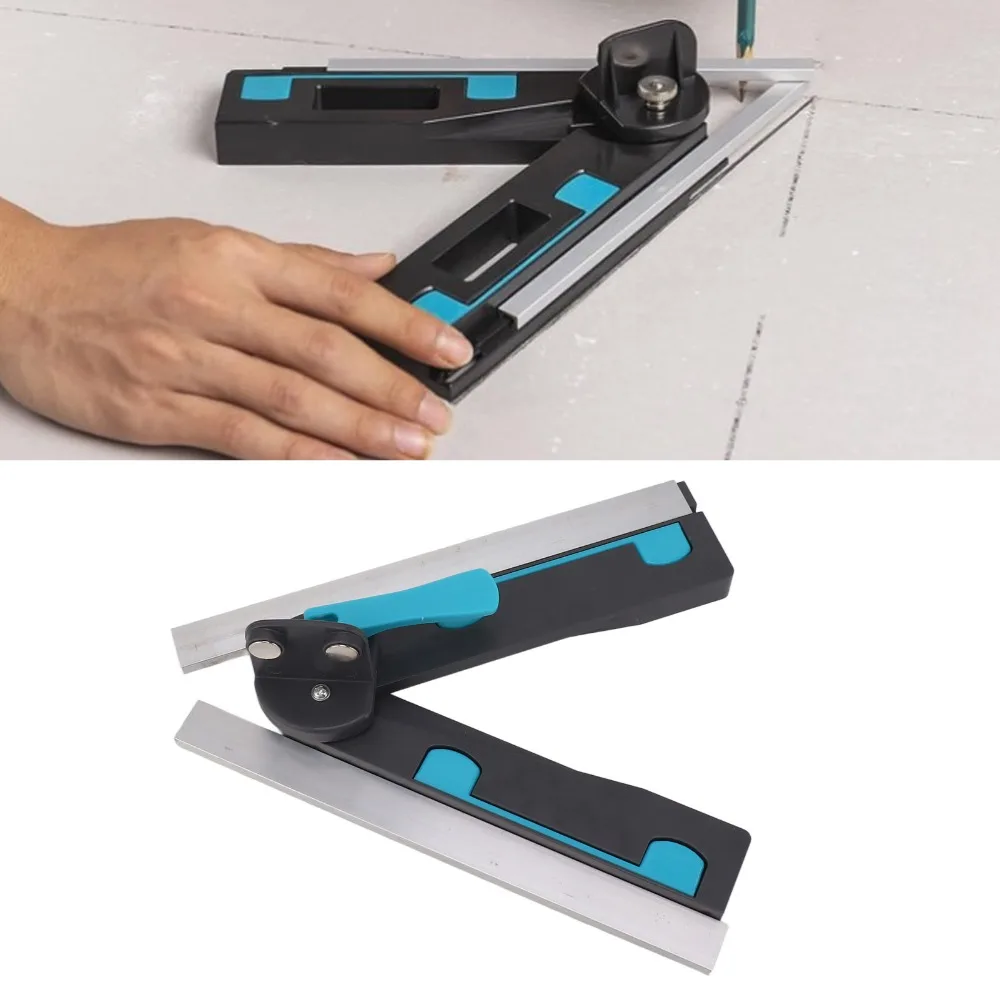 Durable Adjustable Angle Miter Gauge Accurate Non Slip Mitre Measuring Cutting Tool Mitre Measuring Tool Woodworking