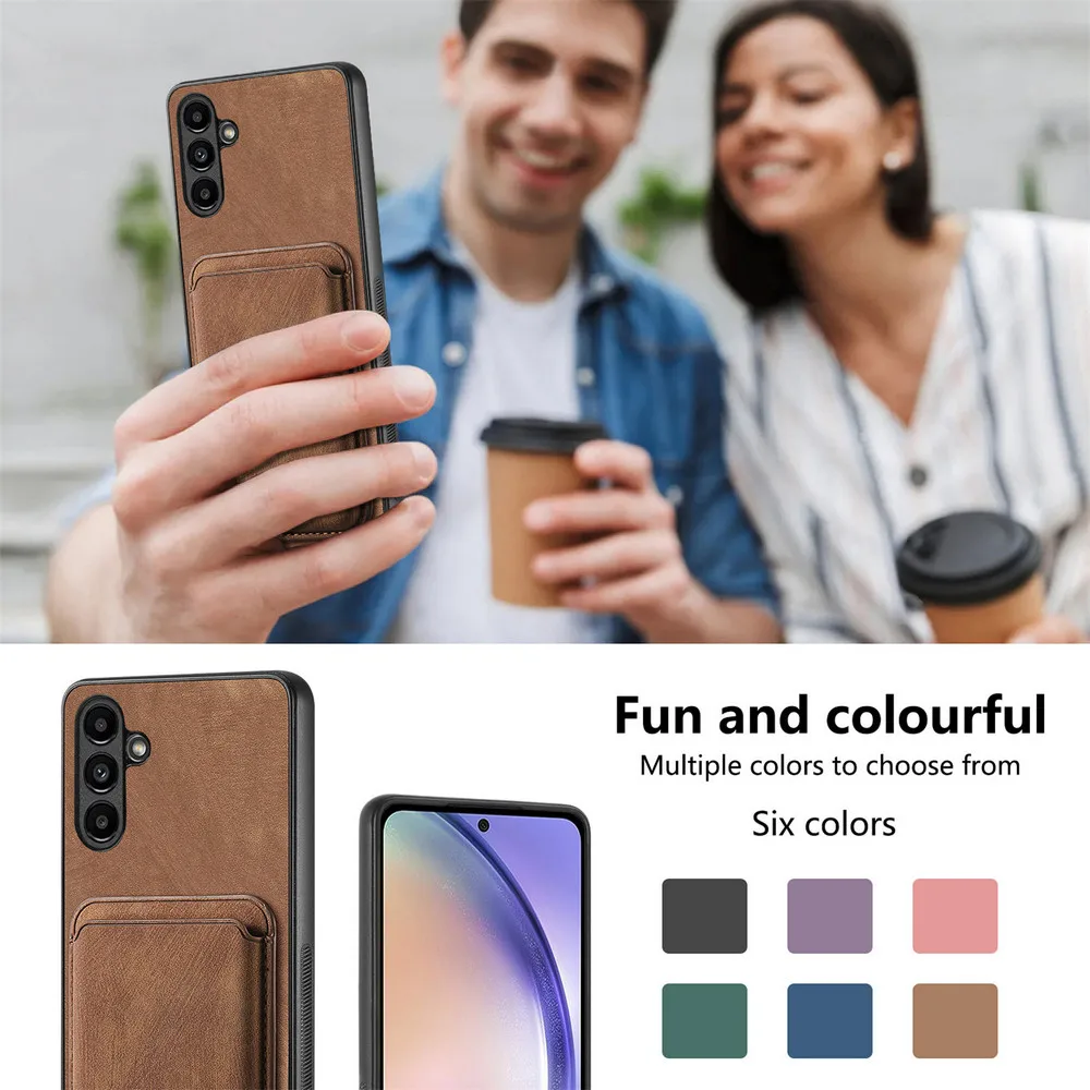 انفصال الجلود الغطاء الخلفي لسامسونج غالاكسي A17 A06 A16 A36 A26 A56 A55 A35 A15 A05 A05S A54 A24 A14 A13 A23 A33 A53 حالة