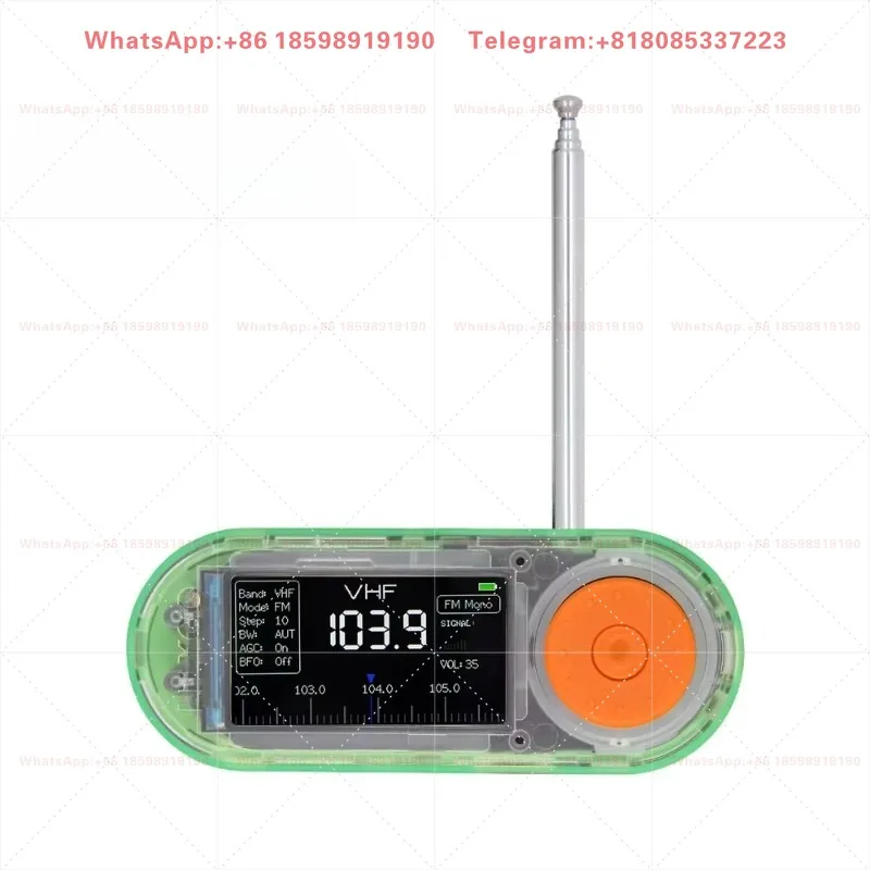 LILYGO T-Embed SI4732 ESP32-S3 Development Board 1.9-inch LCD RGB Encoder Kit Full-Band AM/FM/SW/LW Support SI4732-A10 Radio