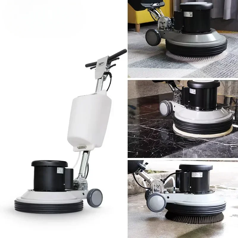 

Electric Manual Industrial Hard Floor Cleaning Machine, Single Disc Scrubbing Floor Tile Carpet Cleaning Machine