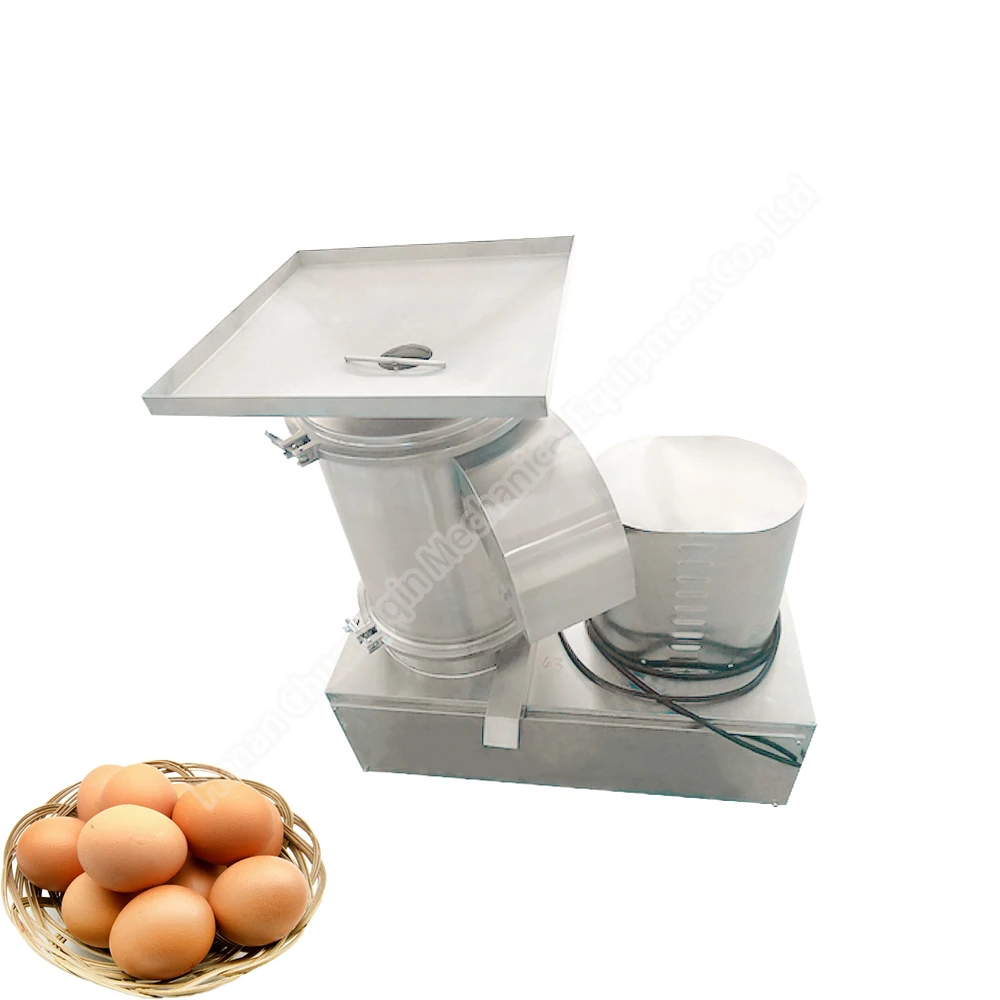 Centrifugal Egg Cracker Cracking Machine Egg Breaking Machine Egg Shell Cracker Breaking Machine