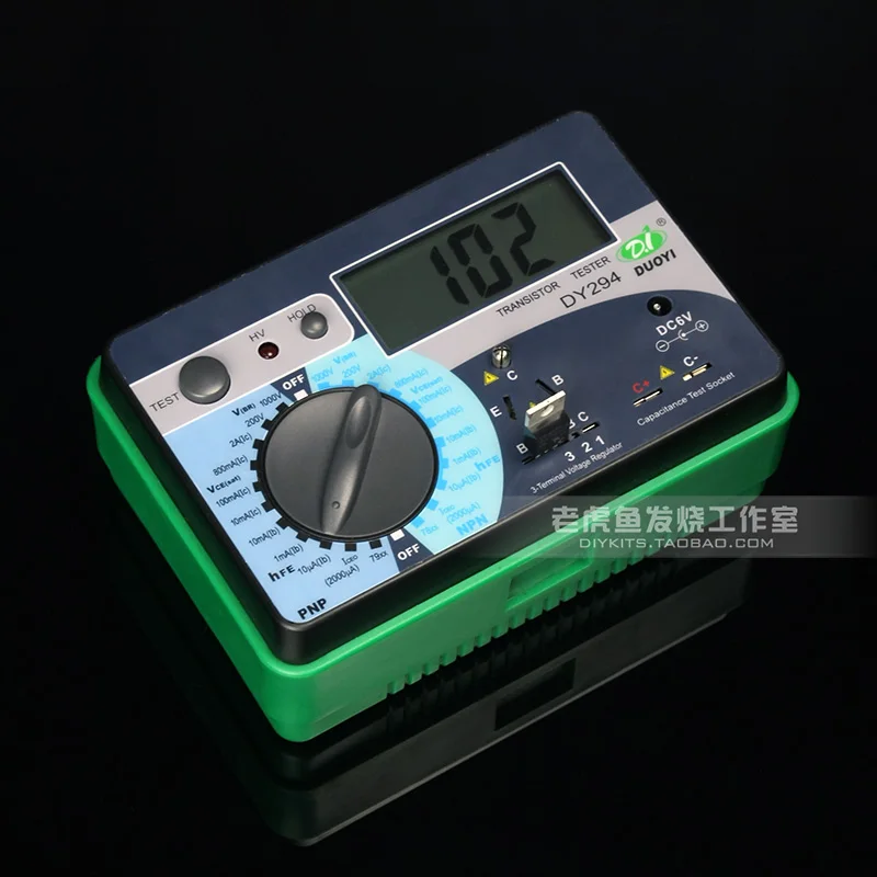 Imagem -02 - Original Digital Transistor dc Parâmetro Tester Dy294 Triode Correspondência Novo