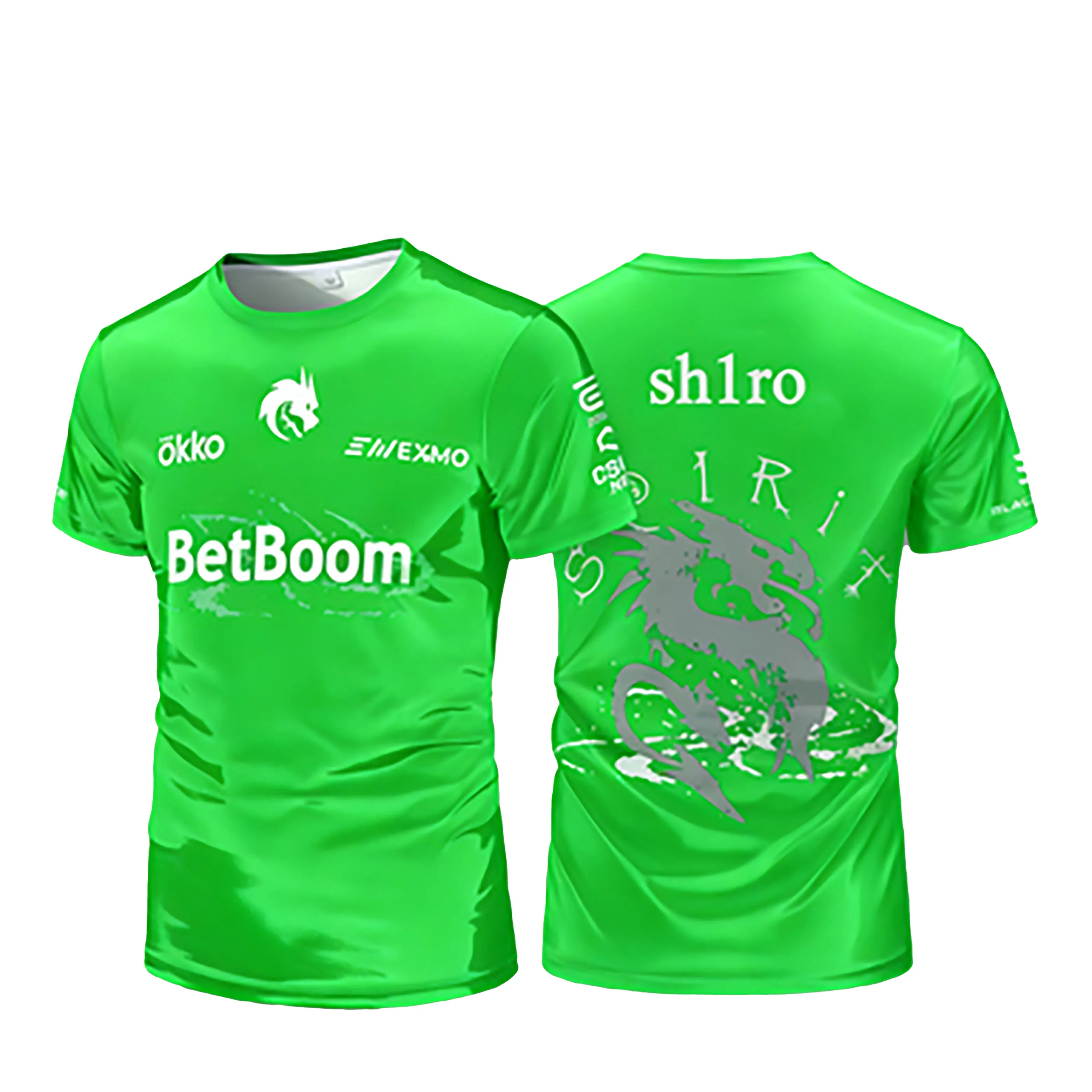 قميص Team Spirit Esports Pro Kit Jersey - زي تدريب CS2 للموسم 25-26 للجنسين خفيف الوزن وجيد التهوية بأكمام قصيرة