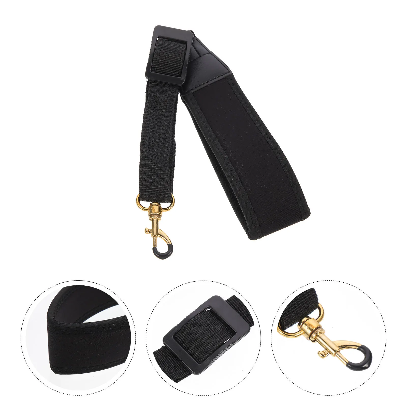 

Adjustable Durable Saxophone Neck Strap Comfortable Padded Support Practical Accessory Saxophone Neck Strap Sax Parts