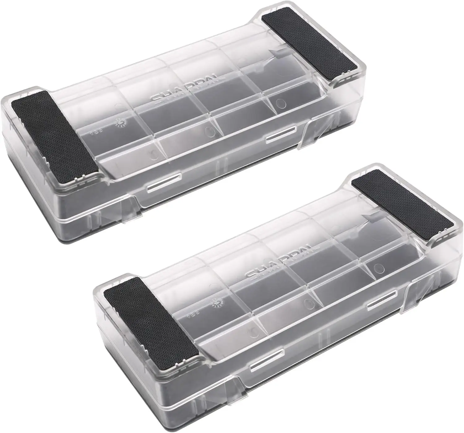 

2-in-1 Whetstone Holder & Storage Case, Fits Up to 7.95x2.95x1.1 inch Stones, Non-Slip Rubber Base, 2 Pack