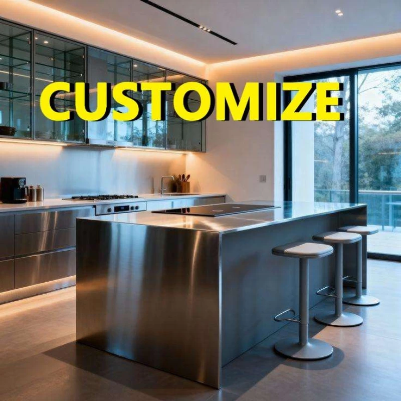 Any Size Custom Mall Center Island Display Stand Stainless Steel Clothing Florist Shoe Bag Store Display Flow Table Rack
