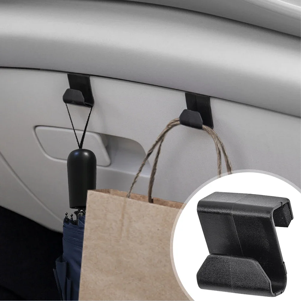 Car Glove Box Hidden Hooks Passenger Purse Bag Hanger Hat Holder Interior Storage Auto Accessories For BYD Seagull Atto 3