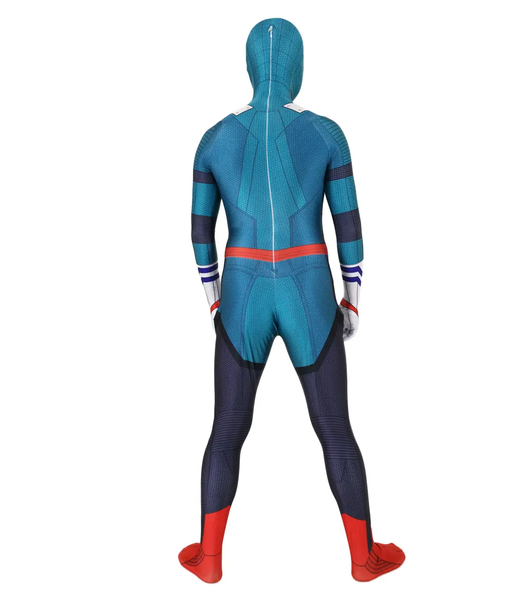 3D Gedrukt Spiderhero Spider-Deku Spiderman Halloween Party Cosplay Spiderhero Kostuums Huid Superheld Jumpsuits Zentai Pak