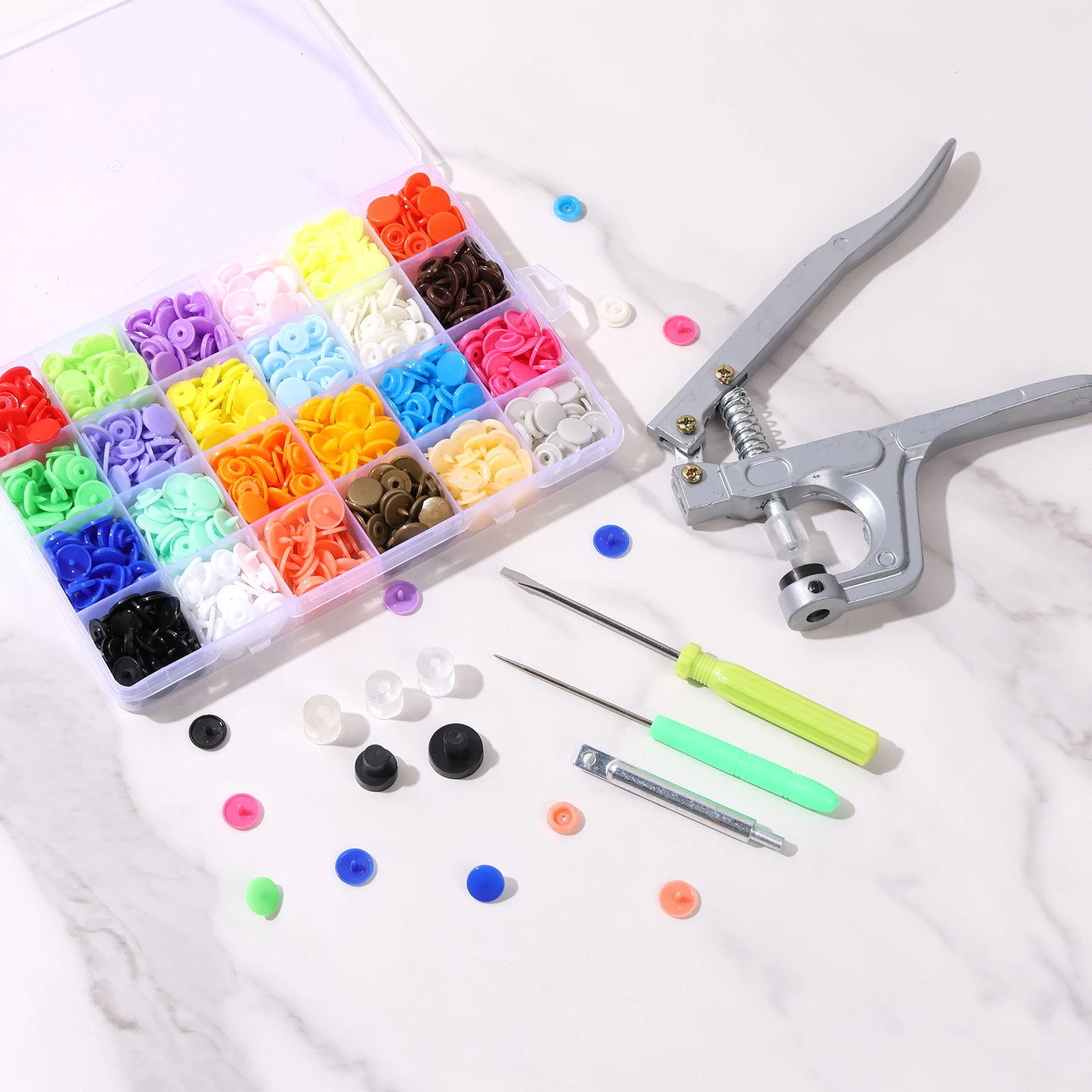 240/150 pcs t5 Druckknopf-Kit kostenlos nähen Farbe Schnapp schnalle 12mm Harz Snap Kit DIY Nähen