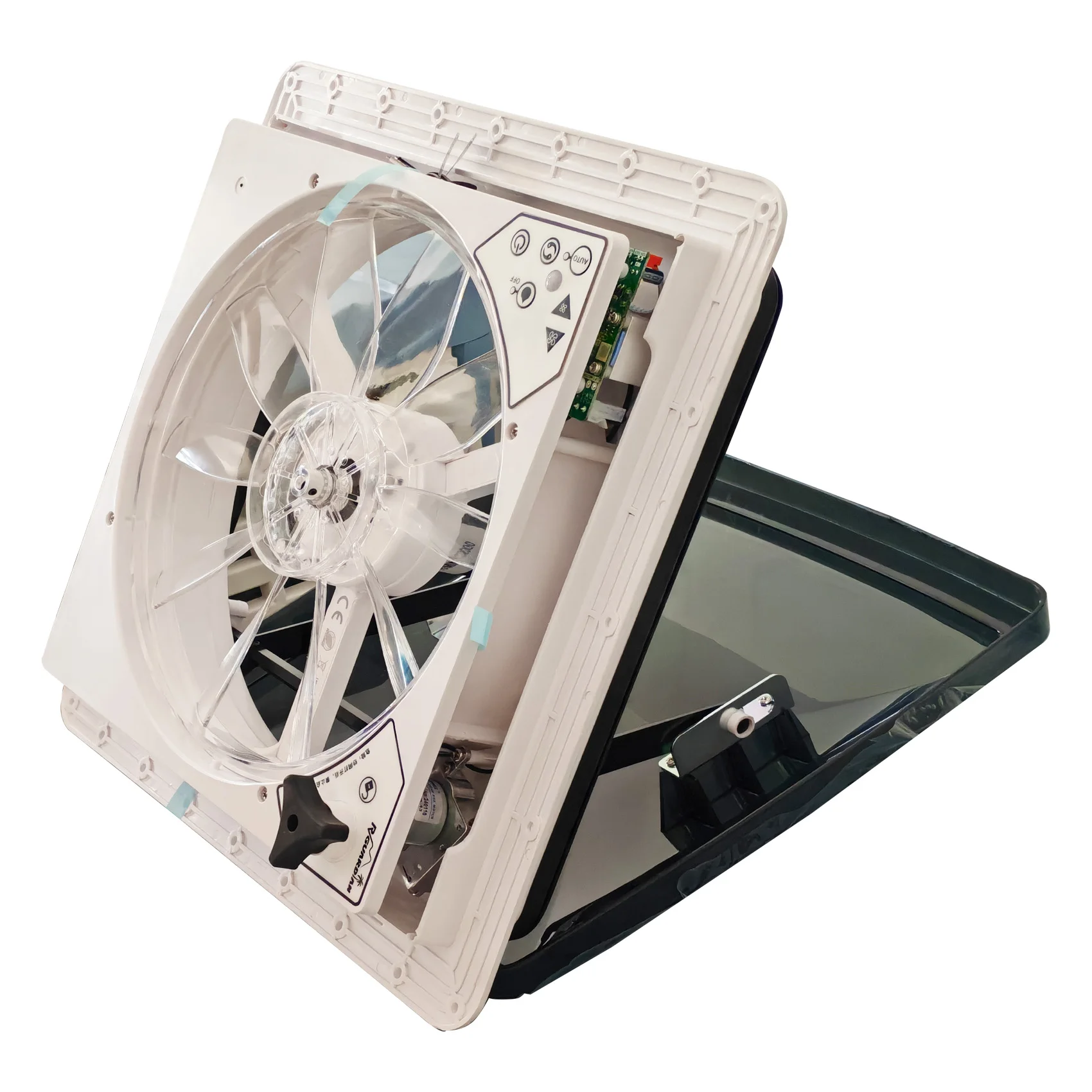 

Fashion Exquisite Energy-Saving Manual Control DC 12V 24V Roof Caravan Celling Fan for Boat