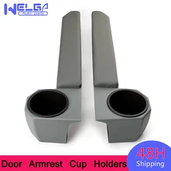 1 Pair Door Armrest Cup Holder For Toyota Land Cruiser 70 76 79 Hj75 Hzj75 Hzj79 Hdj79 Organizer High Quality Car Accessories