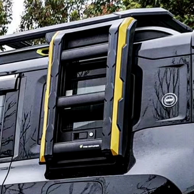 

High Quality Black Aluminum Side Ladder for Grand Cherokee 2005-2016