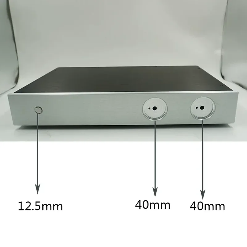 4328 Aluminum Chassis All Alloy DAC Decoder Enthusiast Grade Shell DIY Front Stage  Chassis