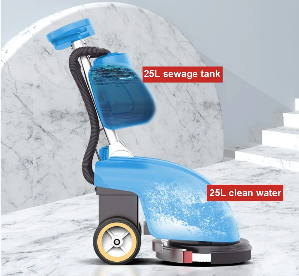 floor cleaning machine washing washer OEM customize lithium battery 1250m2/h handheld scrubber dryer