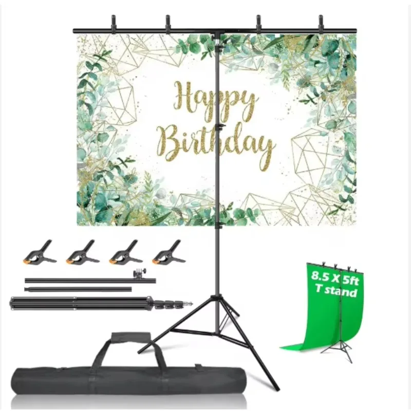 

Table Menu Display Metal Popular Display Photographic Equipment Signage Stand T-Shaped Background Stand