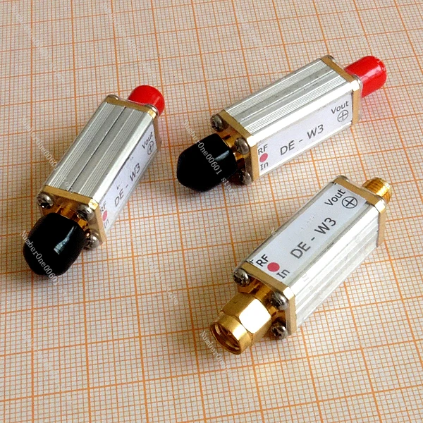 Broadband Microwave Coaxial RF Detector, 0.01~3GHz (9GHz) Positive Polarity SMA Interface