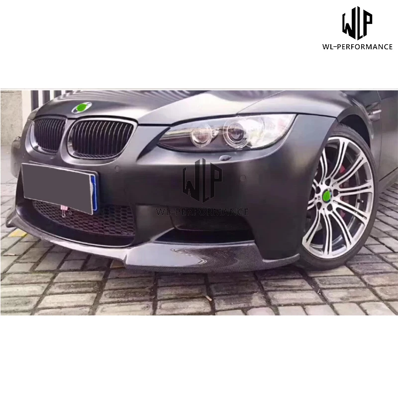 High Quality Carbon Fiber Front Lip Bumper Splitter Car Styling for Bmw 3 Series E92 E93 M3 V Style