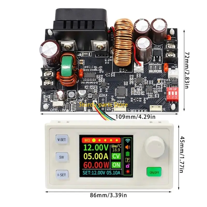 97QC Multifunction Adjustable Power Supply 20A 1200W Digital Display Control Tool