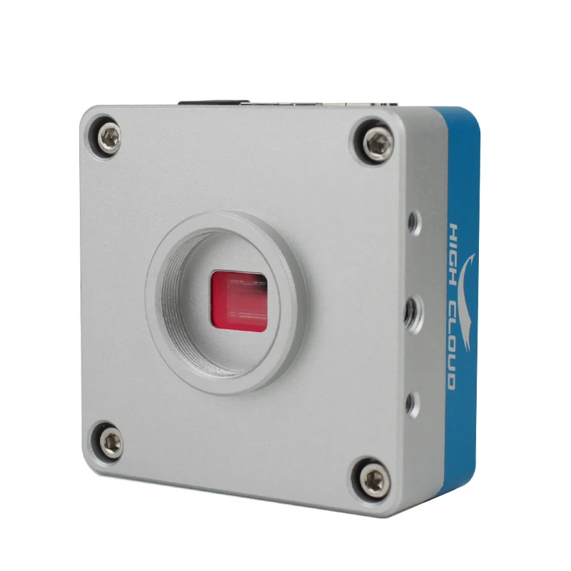 48MP 4K HDMI USB Microscopio Fotocamera Sensore SONY 200X Obiettivo con attacco C Microscopio digitale elettronico industriale per riparazione saldatura