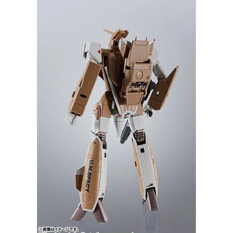 Bandai Originele HI-METAL R VF-1A Valkyrie (Standaard Massaproductie Model) Anime Actiefiguren Speelgoed voor Jongens Kerstcadeau